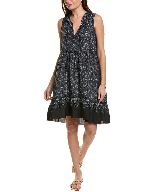 Hot Trends Go> by GoSilk Burst Into Tiers Silk Dress
