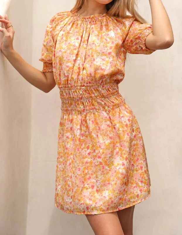 Flash Sales Frida Smocked Waist Dress In Mango