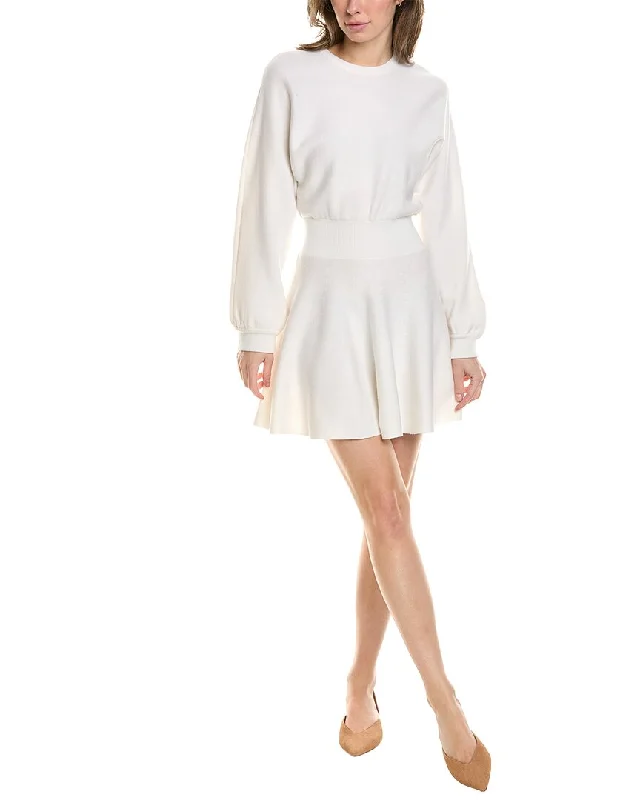 Women's High-Fashion Attire alice + olivia Murray Wool-Blend Dress