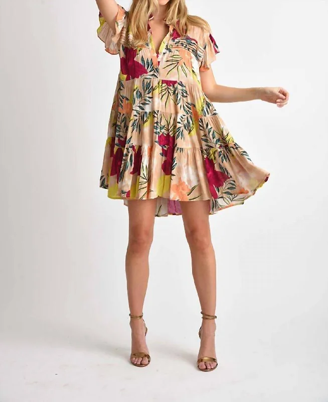 Women's Chic Apparel Ziggy Dress In Multi