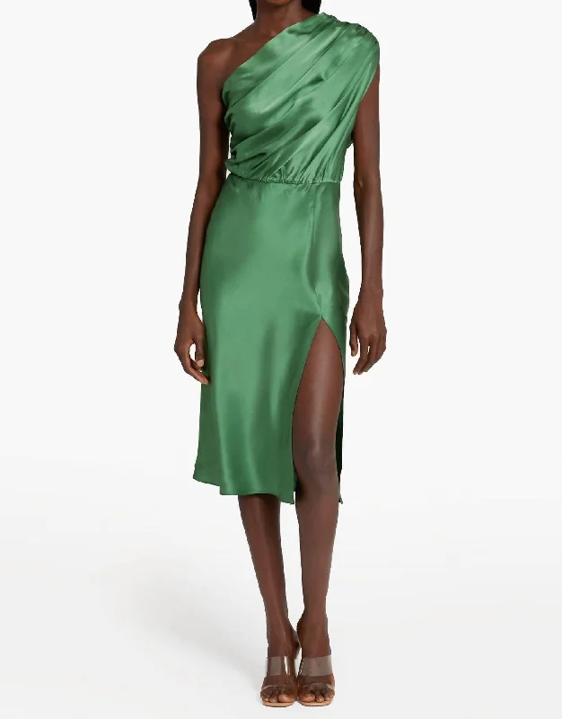 Shop Ladies Clothes Dupree Silk Dress In Ferman