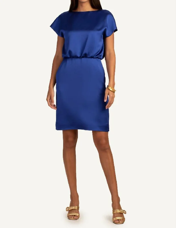 Luxury Fashion Amuse Dress In Majorelle Blue