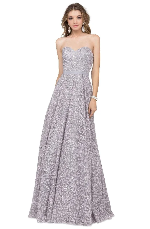 Limited Time Offer Cecilia Couture - 1480 Embroidered Strapless Sweetheart A-line Gown Limited Time Offer Cecilia Couture - 1480 Embroidered Strapless Sweetheart A-line Gown