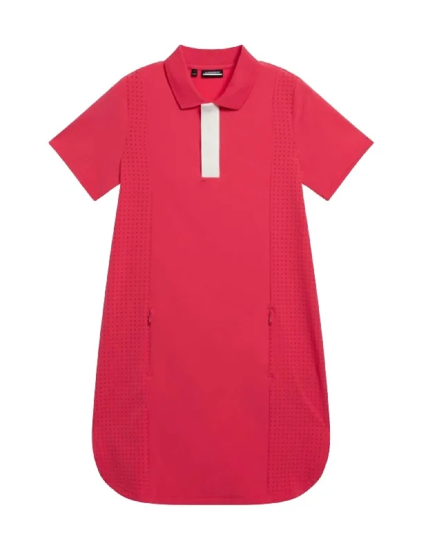 Minimalist Chic Denise Dress In Azalea