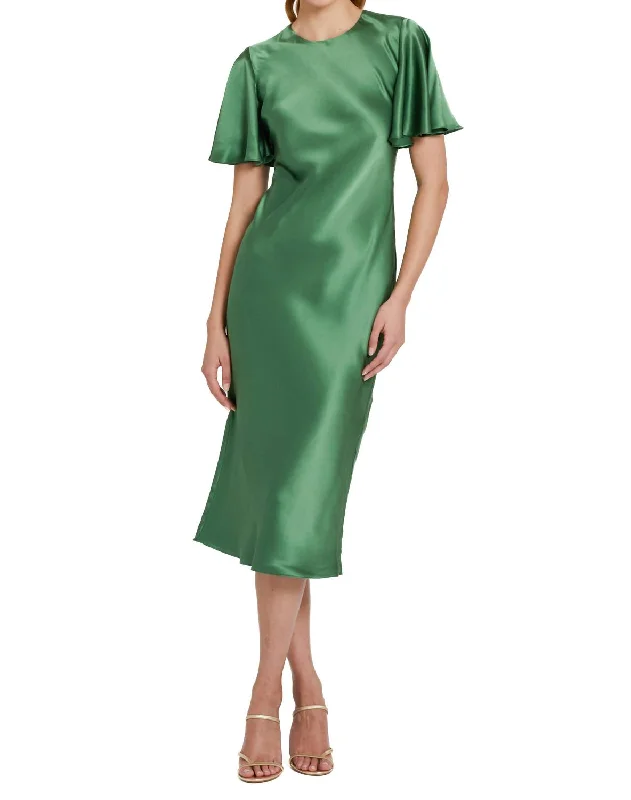 Women's Luxury Apparel Julietta Silk Dress In Ferman