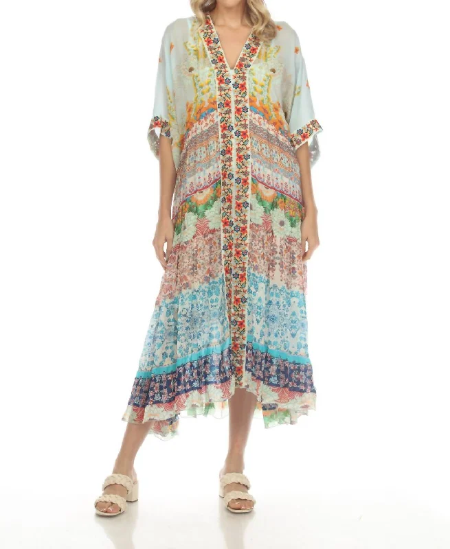 Vibrant Femme Fashion Tyna Dress In Multi
