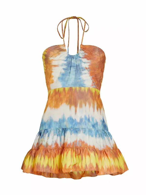 Trendy Athleisure Clothing For Women Naim Dress In Desert Indigo