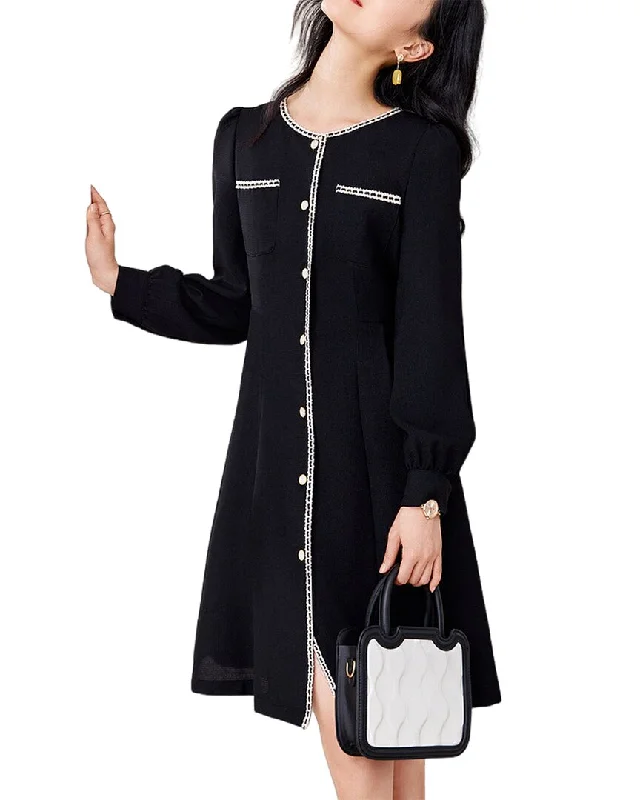 Modern Women's Fashion with Vintage Touches OUNIXUE Dress