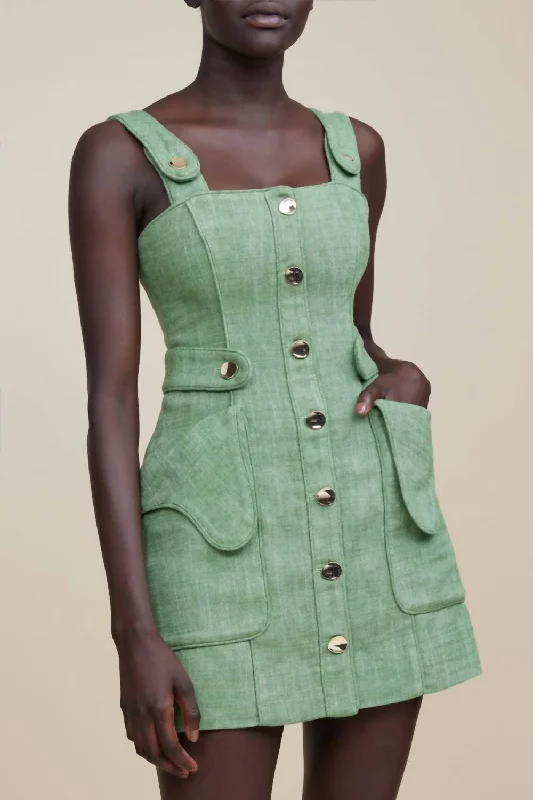 Fashion Forward Wilrose Dress In Pine