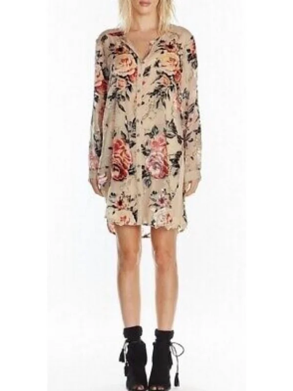 Women's Transitional Garments Savannah Phillips Tunic Dress In Creamy Peach