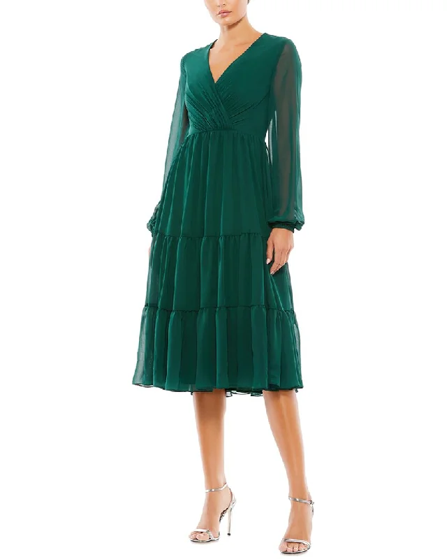 Innovate Your Wardrobe Mac Duggal Tiered dress