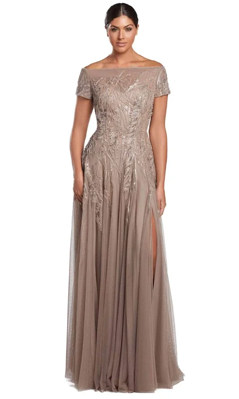 Extreme Clearance Deals Alexander by Daymor 2051F24 - Embellished Off-Shoulder Evening Gown Extreme Clearance Deals Alexander by Daymor 2051F24 - Embellished Off-Shoulder Evening Gown