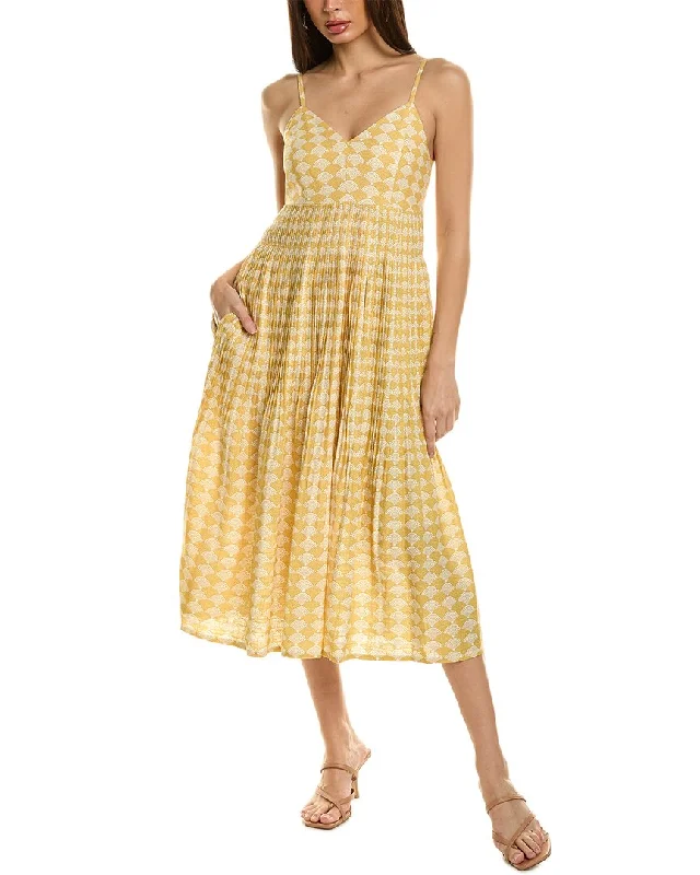 Sophisticated Outfits Elie Tahari The Jules Linen-Blend Dress