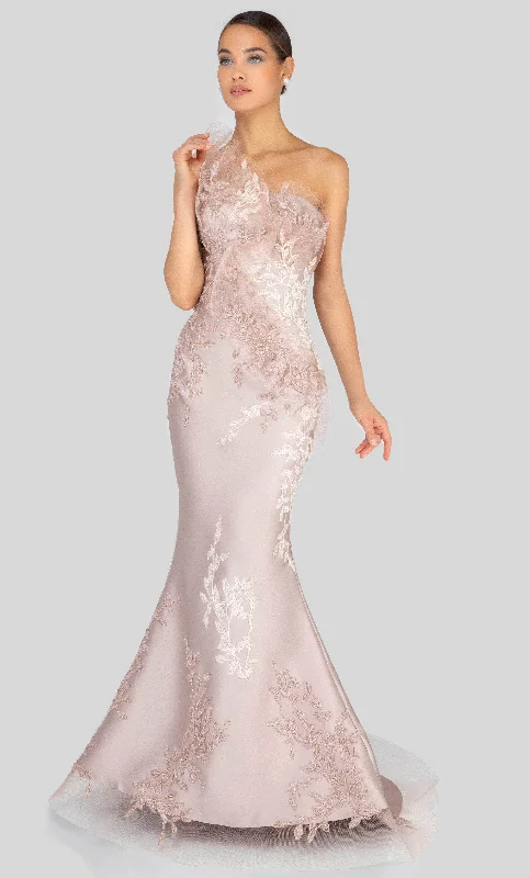 Women Online Clothing Boutiques Terani Couture - 1911E9095 Embroidered Asymmetric Neck Mermaid Gown Women Online Clothing Boutiques Terani Couture - 1911E9095 Embroidered Asymmetric Neck Mermaid Gown