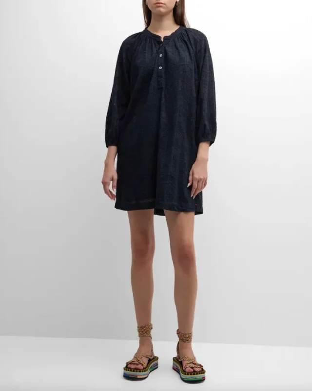 Hot Styles Chandler Eyelet Dress In Black