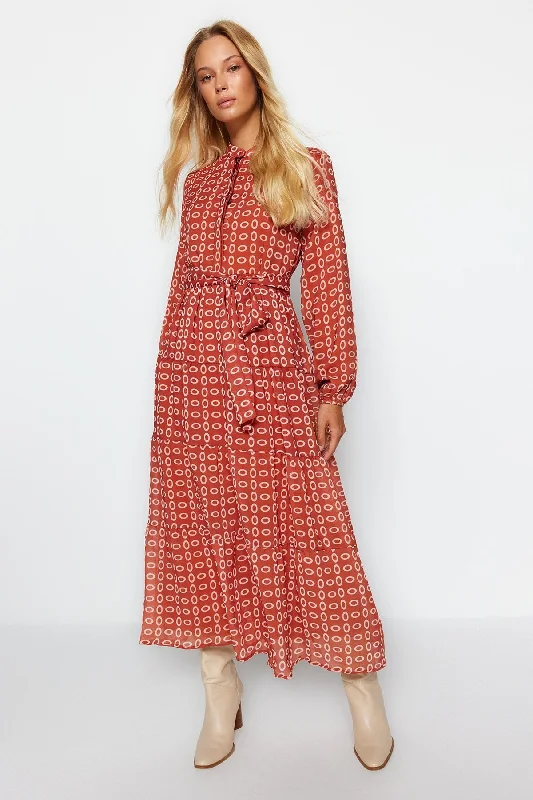 Exclusive Deals You Can't Resist Trendyol Women's Maxi Casual/casual Relaxed Hijab Dress