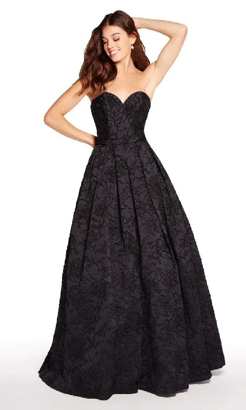 Odd Size Clearance Sale Alyce Paris Strapless Sweetheart Neck Jacquard Ballgown 60127 Odd Size Clearance Sale Alyce Paris Strapless Sweetheart Neck Jacquard Ballgown 60127