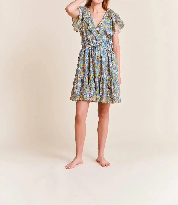 Comfortable Women's Attire Marcella Dress In Summer Fields