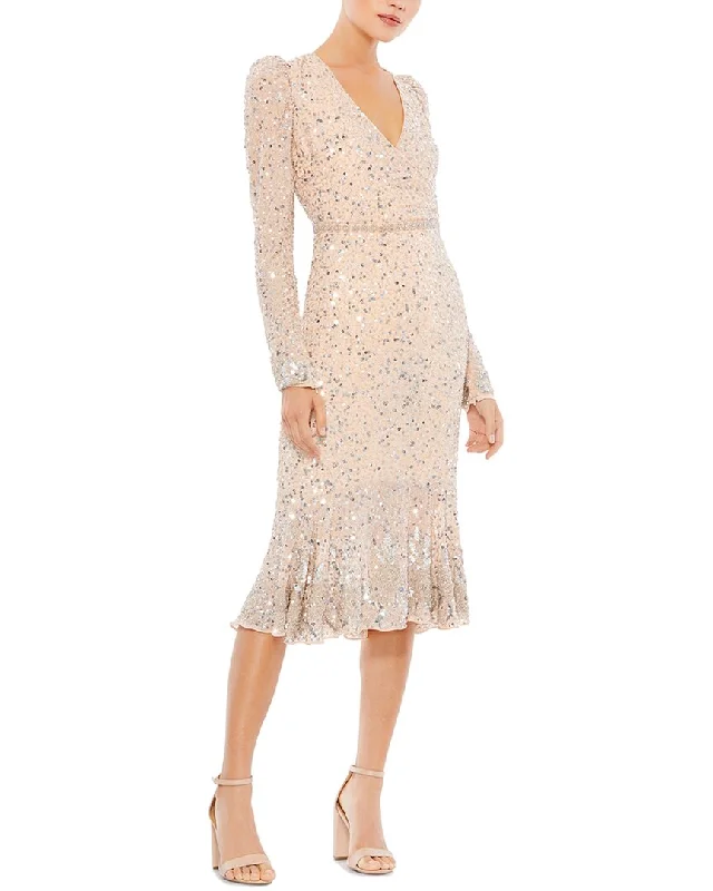Special Offer Mac Duggal Drop Waist Dress