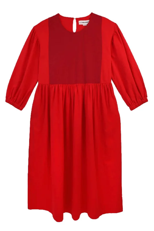Fashion Deal Women's Calder Dress In Cherry