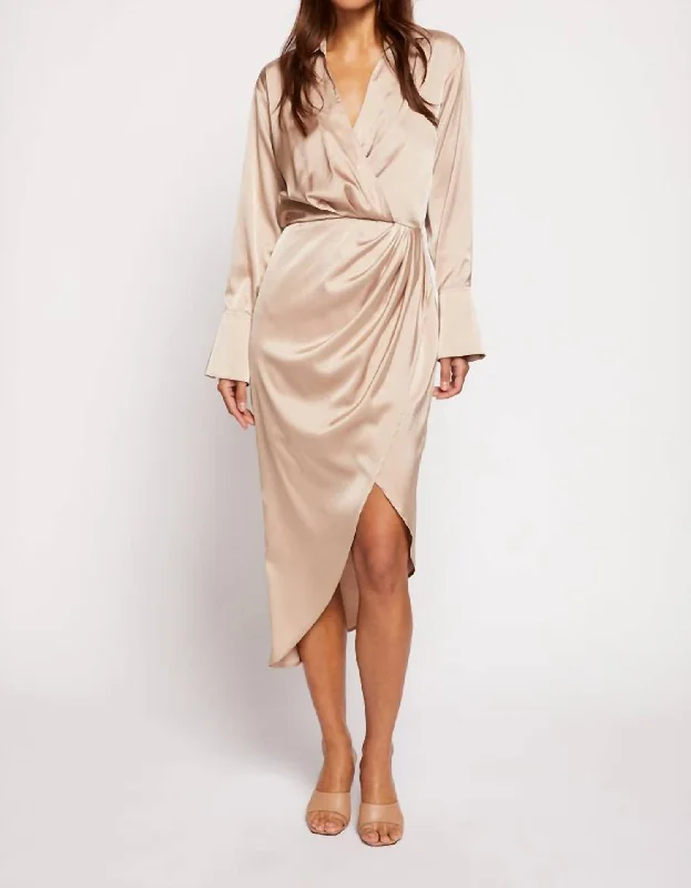 Women's Activewear Outfit Priya Dress In Champage