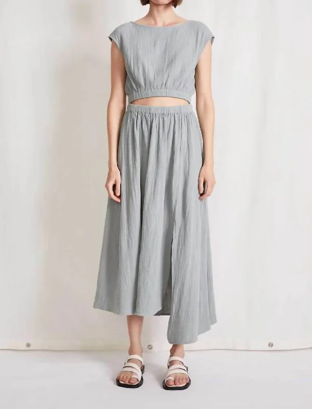Women's Activewear Apparel Marietta Cutout Dress In Eucalyptus