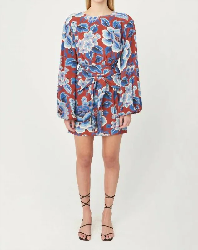Chic Allure Markie Dress In Mariposa