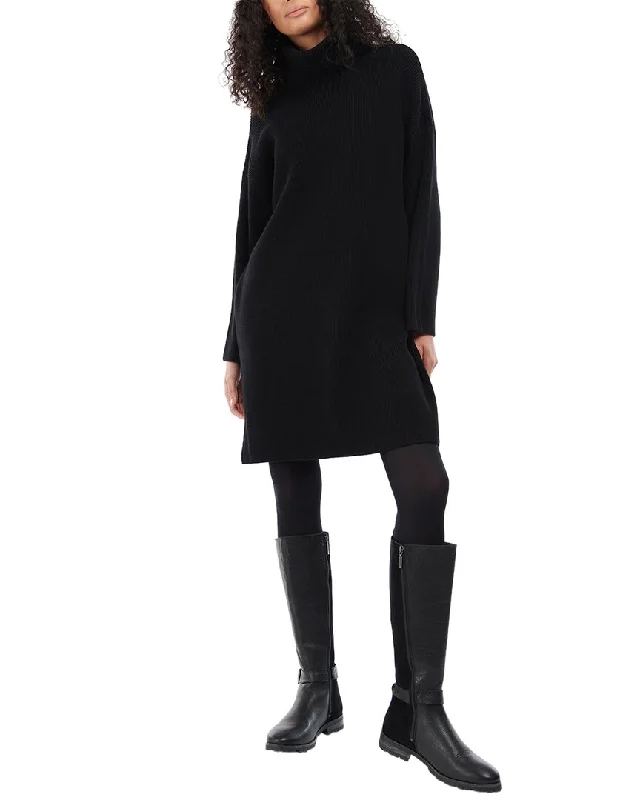Chic Women's Fashion At Exclusive Promotional Rates Barbour Stitch Wool-Blend Dress
