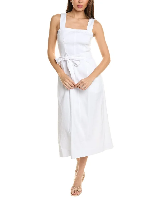 Comfort First Women's Wear Vince Belted Linen-Blend Dress