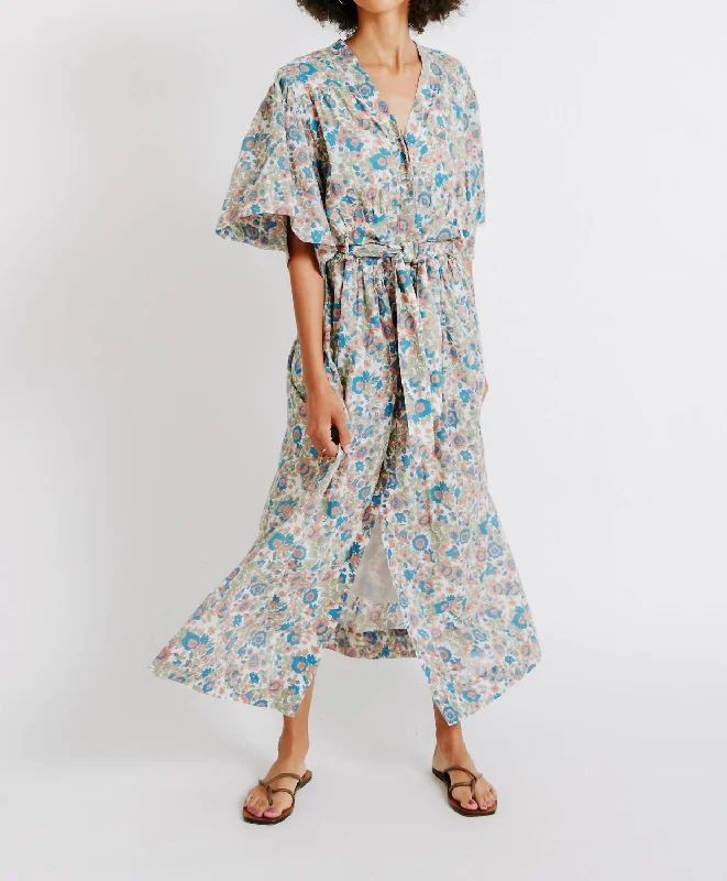 Trend Forward Threads Hyannis Dress In Bougainvillea