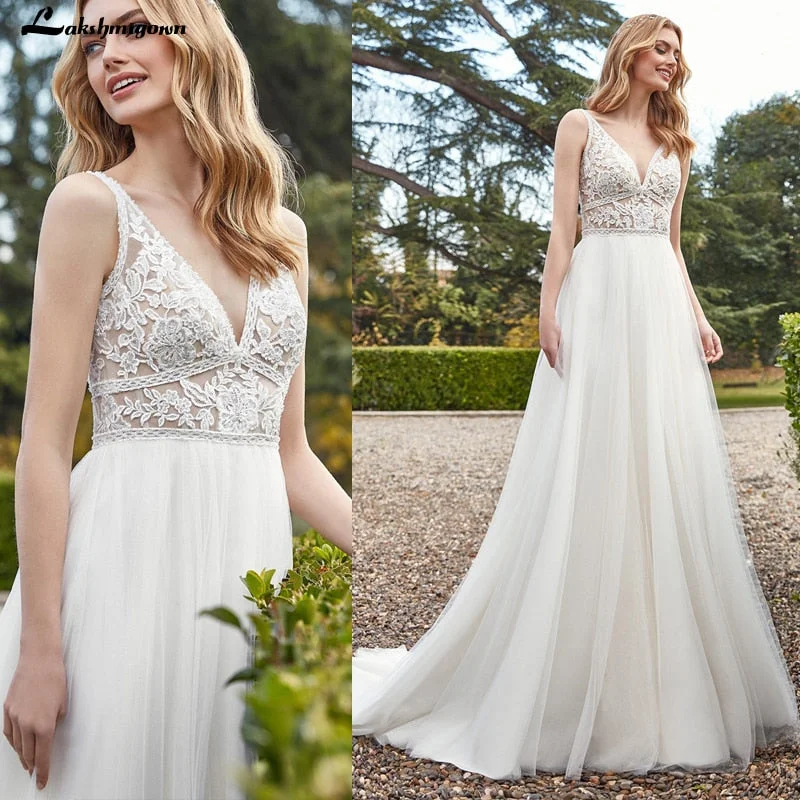 Clothing Woman Roycebridal Stylish Bohemian Ivory Lace Wedding Dresses robe de mariage Sexy A Line V NECK Women Bridal Dresses Robe Longue Lakshmigown Clothing Woman Roycebridal Stylish Bohemian Ivory Lace Wedding Dresses robe de mariage Sexy A Line V NECK Women Bridal Dresses Robe Longue Lakshmigown
