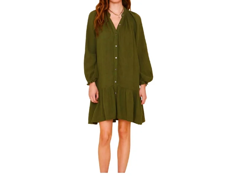 Women's Night-Out Outfit Rainey Dress In Basil