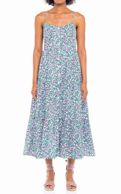 Ride The Style Wave Beryl Dress In Hedgehog White