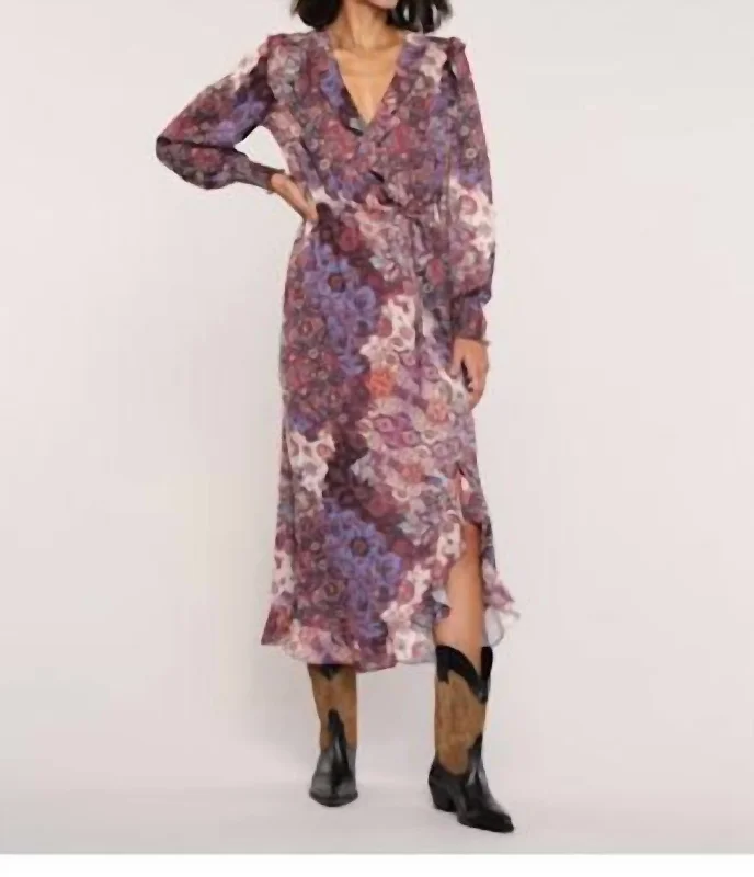 Daring Fashion Promotions Emme Dress In Multi