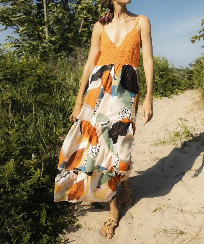 New Arrival Discounts Seneiya Crochet Dress In Orange