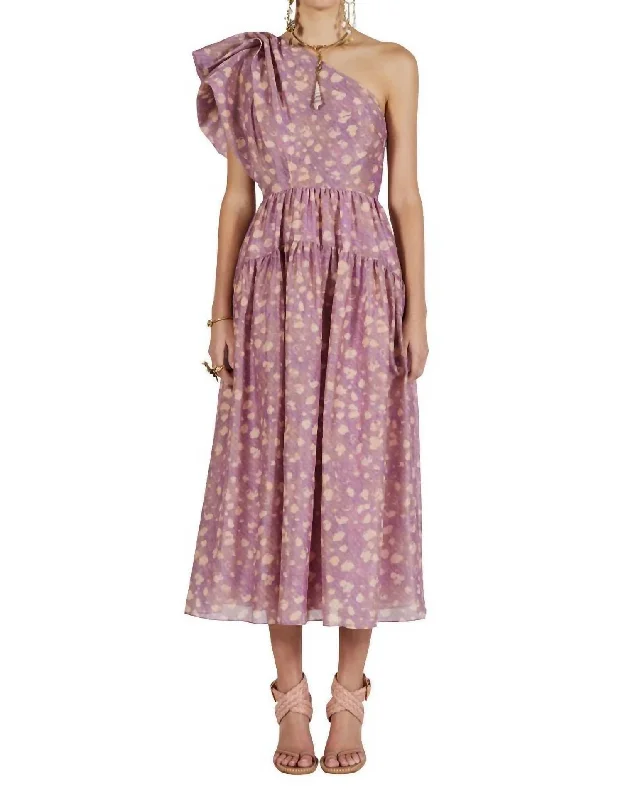 Women's Trendy Clothing Athena Dress One Strap In Lavender