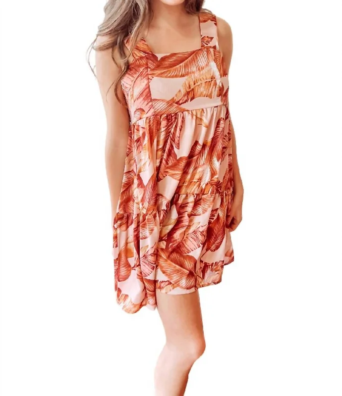 Seasonal Fashion Tropic Like It's Hot Dress In Multi