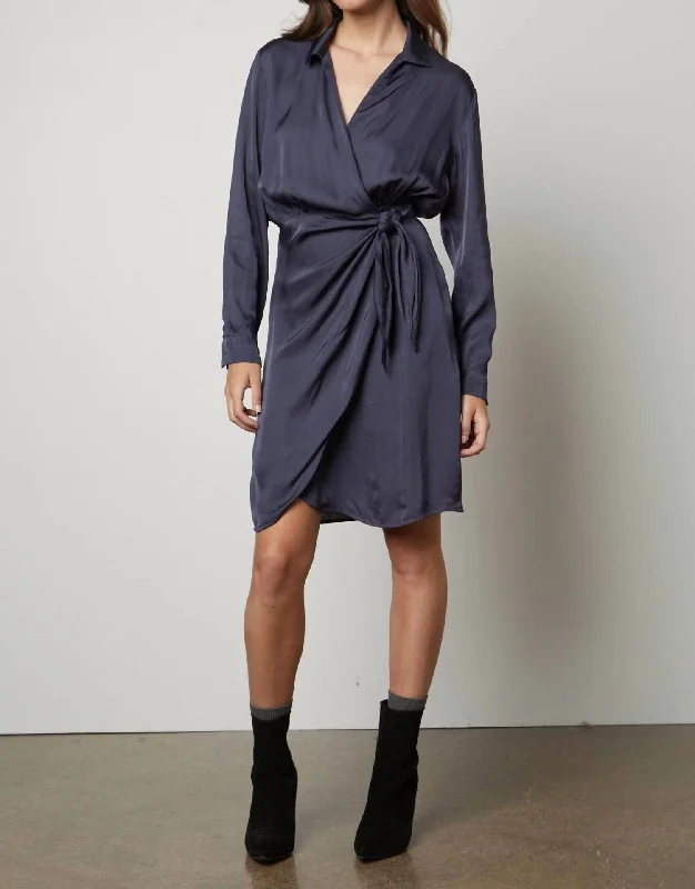 Women's High-Fashion Clothes Juni Dress In Baltic