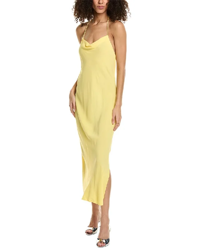 Premium Fashion At Budget-Friendly Prices ba&sh One-Shoulder Slip Dress