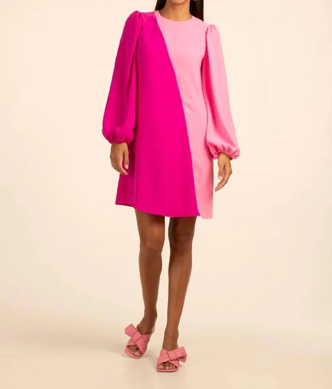 Mid Season Sale Echo Dress In Cotton Candy Sky/sunset Pin