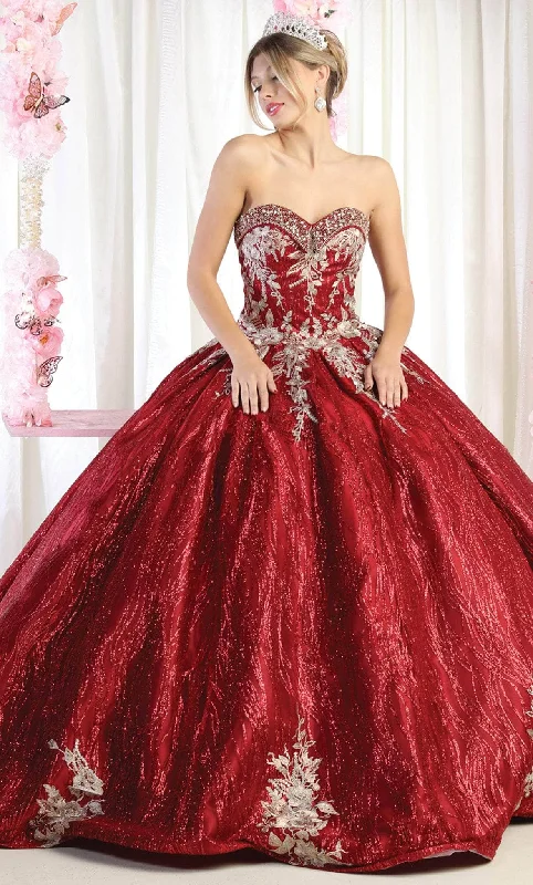 Seize Bargains May Queen LK179 - Strapless Quinceanera Ballgown