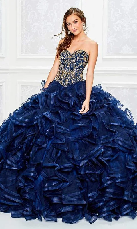 Top Brand Discounts Princesa by Ariana Vara - Strapless Beaded Ruffled Ballgown PR11809 Top Brand Discounts Princesa by Ariana Vara - Strapless Beaded Ruffled Ballgown PR11809