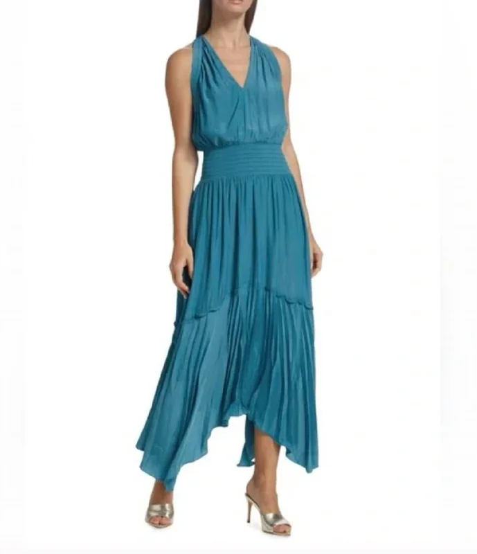 From Casual To Classy Valentine Dress In Blue Teal