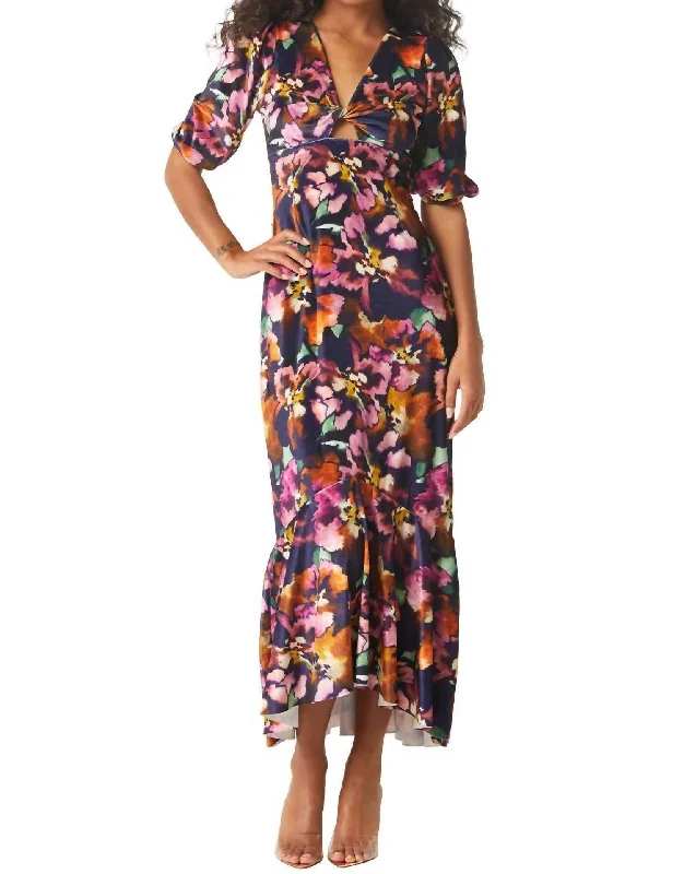 Sales Clothes Wallis Dress In Libra Fleur Velvet