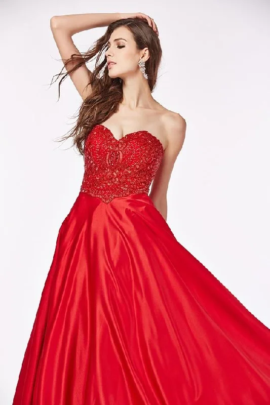 Fast Fashion Favorites Angela & Alison Adorned Strapless Sweetheart Ballgown 661086 Fast Fashion Favorites Angela & Alison Adorned Strapless Sweetheart Ballgown 661086