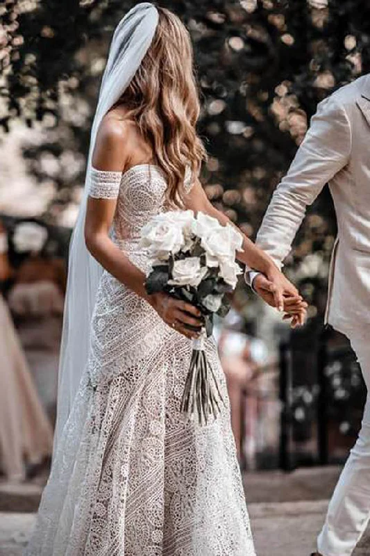 Flash Sales This Week Roycebridal Sweetheart Neck Lace Beach Ivory Rustic Boho Wedding Dresses,MW267 Flash Sales This Week Roycebridal Sweetheart Neck Lace Beach Ivory Rustic Boho Wedding Dresses,MW267