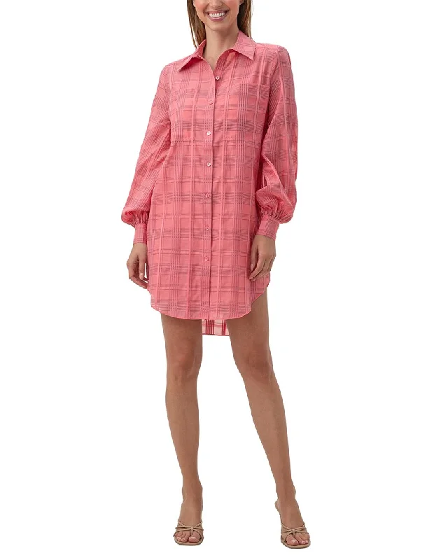 Women's Functional Outdoor Garments Trina Turk Aisling Silk-Blend Dress