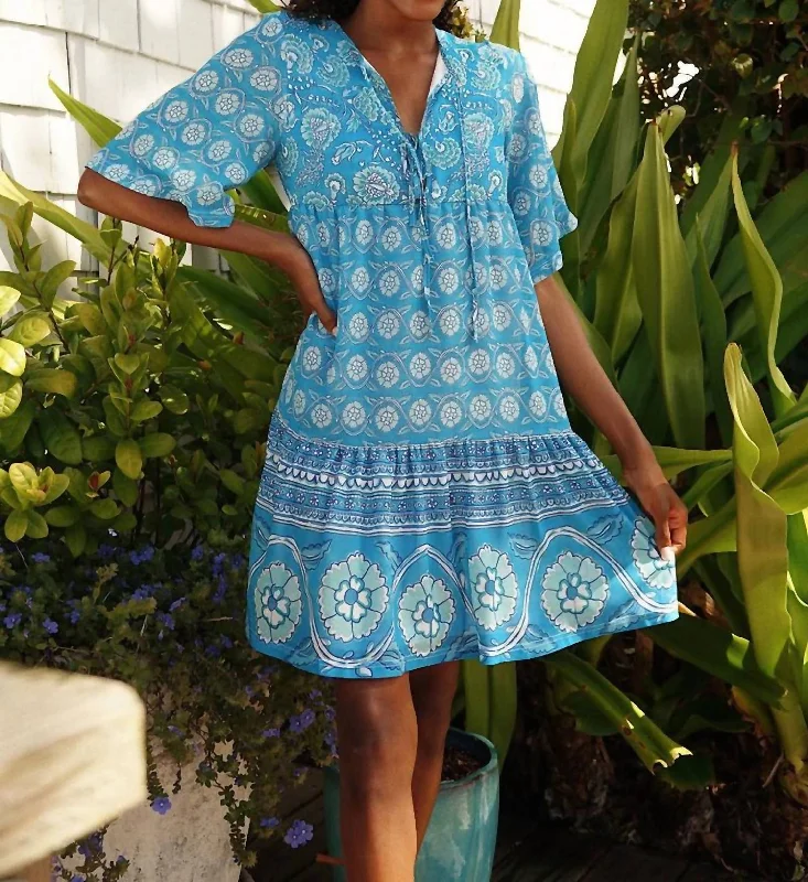 Street Style Fashion Florence Dress In Indie Multi Print