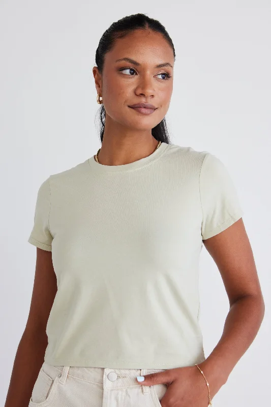 Clothing Sale Pepper Sage Longer Baby Cotton Elastane Tee